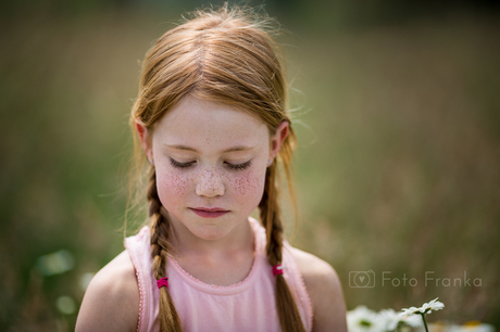 Freckled beauty