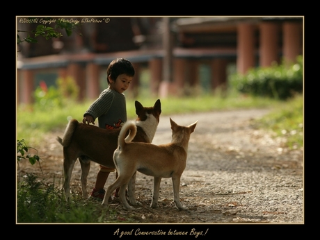 Good Conversation Between Boys.!