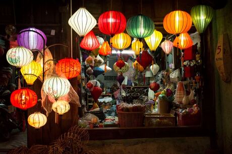 Lampionnen in Hoi An