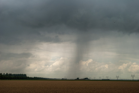 Regen Richting Dronten