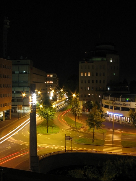 Cityview met lijnenspel