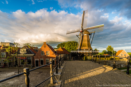 Molen de Kaai in Sloten