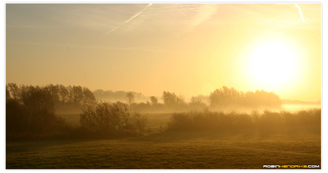 Mist in de morgen