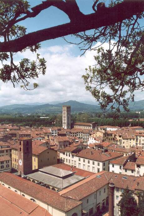 Uitzicht over Toscane