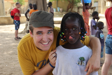 Vrienden in Senegal