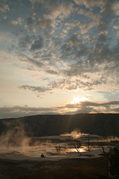 Yellowstone zonsopgang
