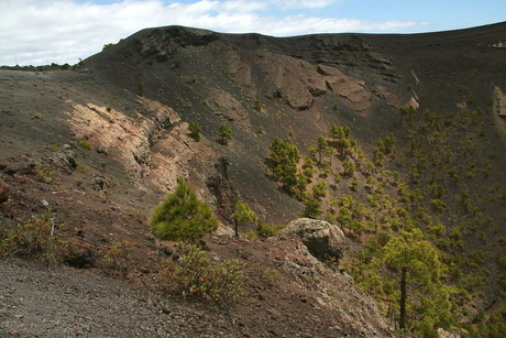 krater vulkaan