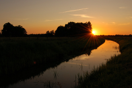 Mijn eerste zonsondergang