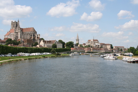 Auxerre stadsgezicht
