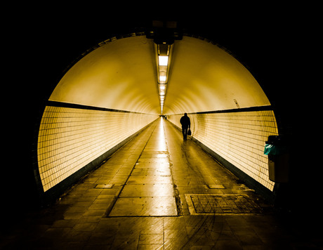 Voetgangerstunnel Antwerpen