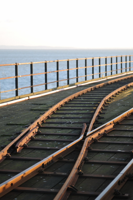 Verlaten spoor.