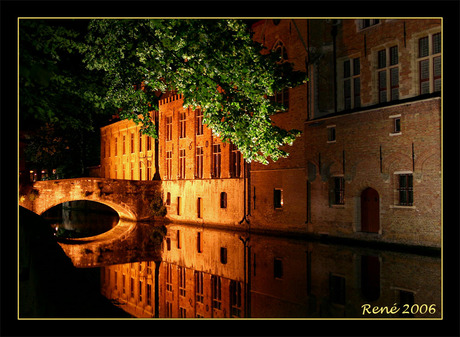 Brugge in de nacht