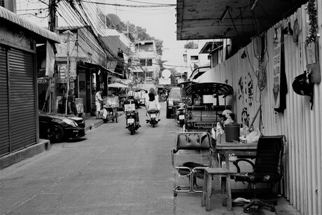 Straat in Bangkok