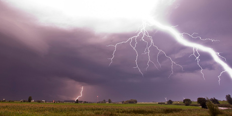 Storm aan de Lekdijk