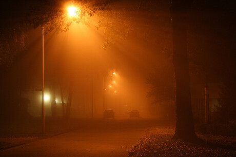 Fog in the dark