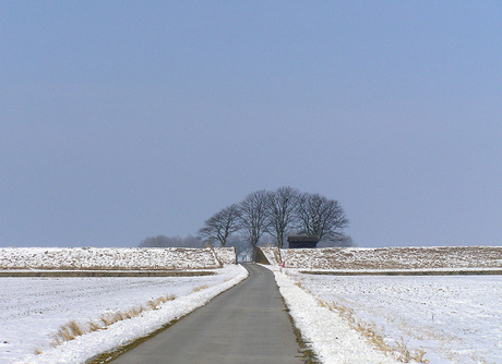 Slaperdijk, zicht op het noorden