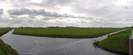 Achterop naar Delft tussenstop 5 Panorama