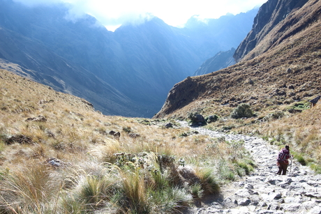 Onderweg op de Inca Trail