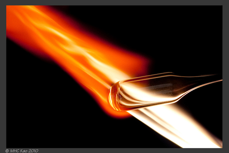 Glass and fire
