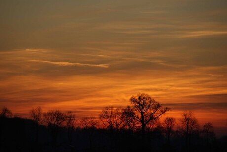 zonsondergang