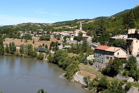 Sisteron aan de durance