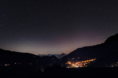 Alpbach at night