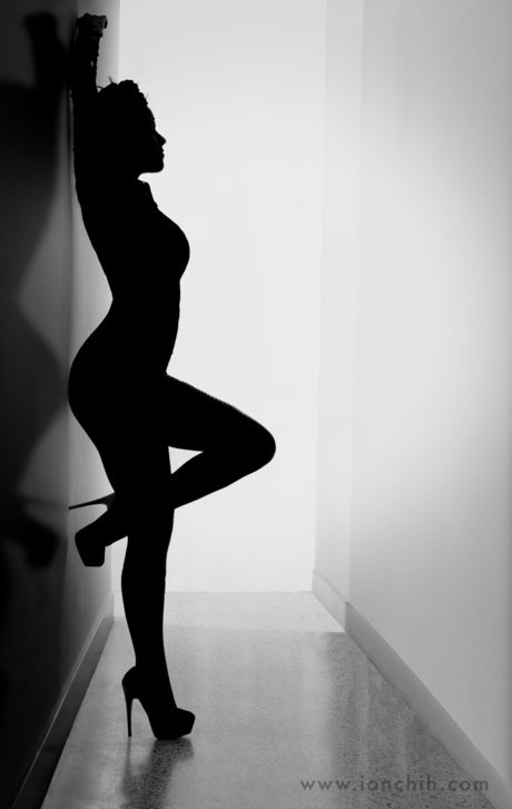 Hallway sillouette