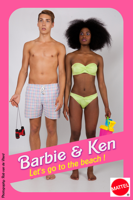 Barbie en Ken - Going to the beach !