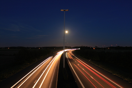 Highway by night