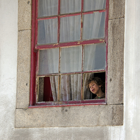 Boy in the window
