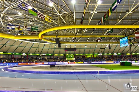 Thialf van binnen in HDR