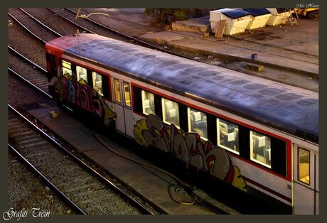 Grafiti trein