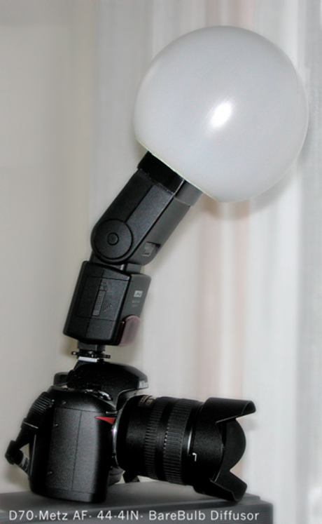 DIY flash diffuser