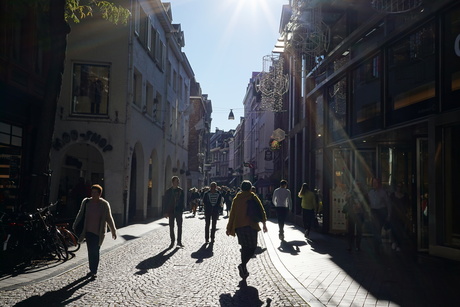 Een straat in Maastricht