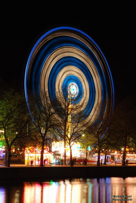 Kermis at night