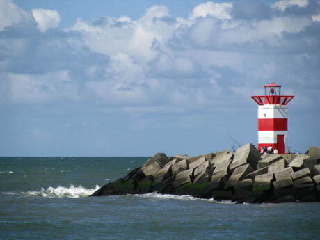 Vuurtoren bij Scheveningen