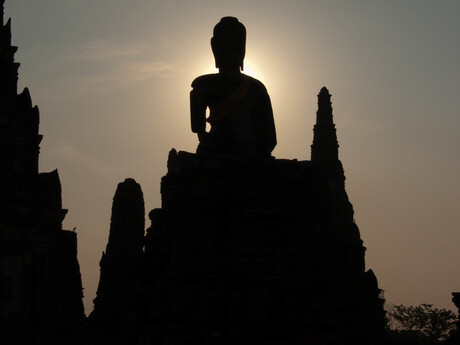 Buddha tempel in Thailand