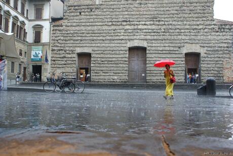 Regen in Florence