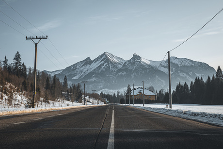 The road to Tatra.