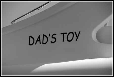 Dad's toy.