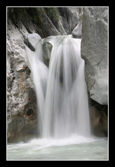 Waterfall - Chamonix mnt. Blanc