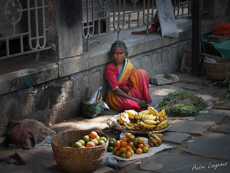 Streetmarket in India