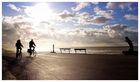 strand uitzicht