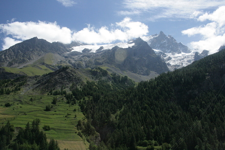 een mooie berg in frankrijk