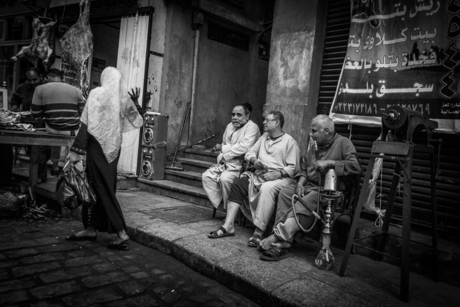 Mannen (en vrouw) in Cairo