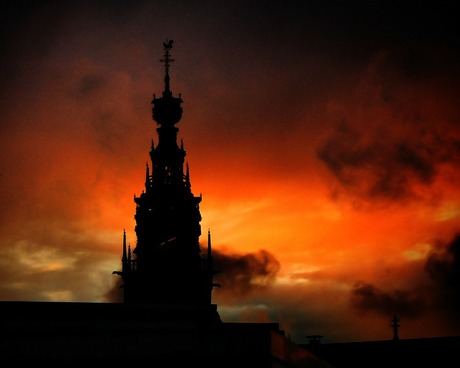 Silhouet St. Stevenstoren