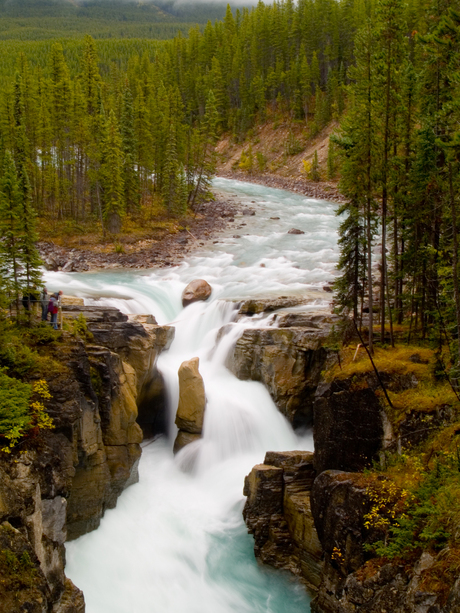 Sunwapta Falls- British Columbia Canada