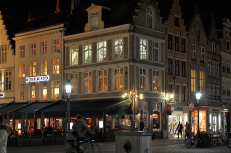 Brugge bij nacht
