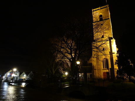 Dirksland by night