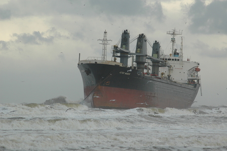 Stranding van de Aztec Maiden